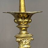 Pair of neo-Gothic candlesticks.