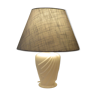 White ceramic lamp from the 1980s