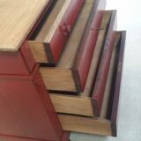 Patinated chest of drawers