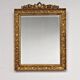 Miroir ancien en bois doré, style néoclassique, 19ème siècle