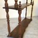Wooden shelf turned at the end of the 19th century