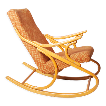 Bentwood rocking chair from Ton, 1960s, Czecoslovakia