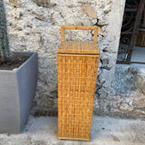Rattan bread box