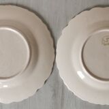 Sarreguemines Cavaillon fruit plates