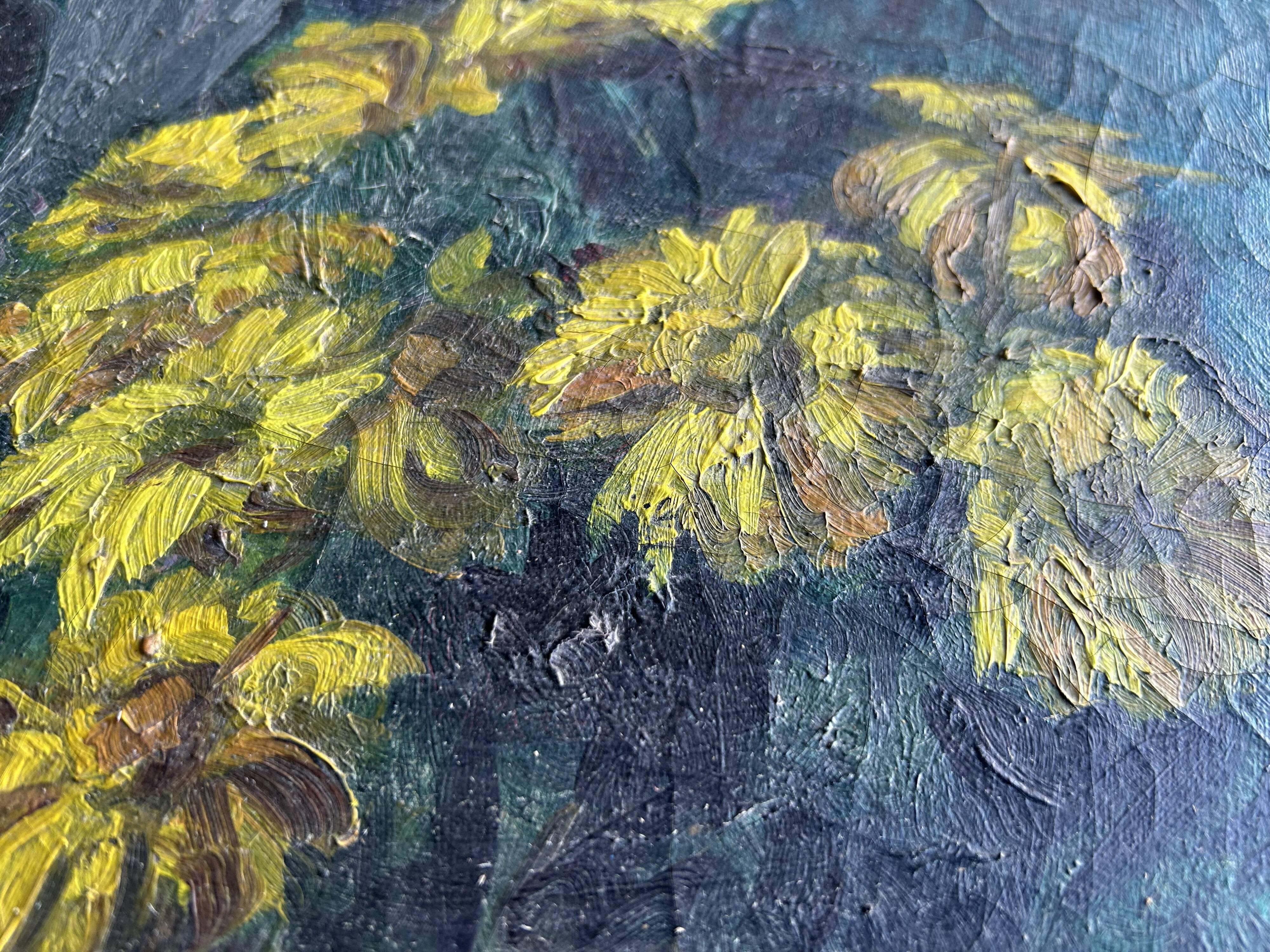 Tableau ancien signé Back, 1943