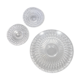 Under the plate and under bottles