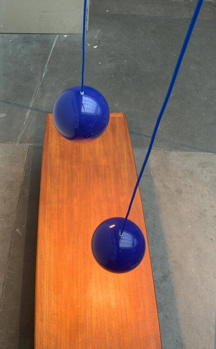 Mid-century Topan suspensions by Verner Panton for Louis Poulsen, set of 2.