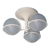 Plafonnier 'Le Sfere Plafone 2042/3' en métal et verre Gino Sarfatti pour Arteluce