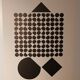 Sérigraphie Victor Vasarely - "Corpusculaire" - Art & Science / Struct