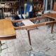 Oval table