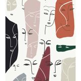 Faces illustration