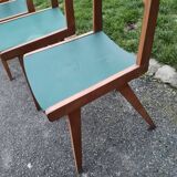 Suite de 4 chaises vintage