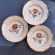Lot 3 hollow plates Digoin vintage