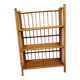 Vintage rattan folding shelf/bookcase