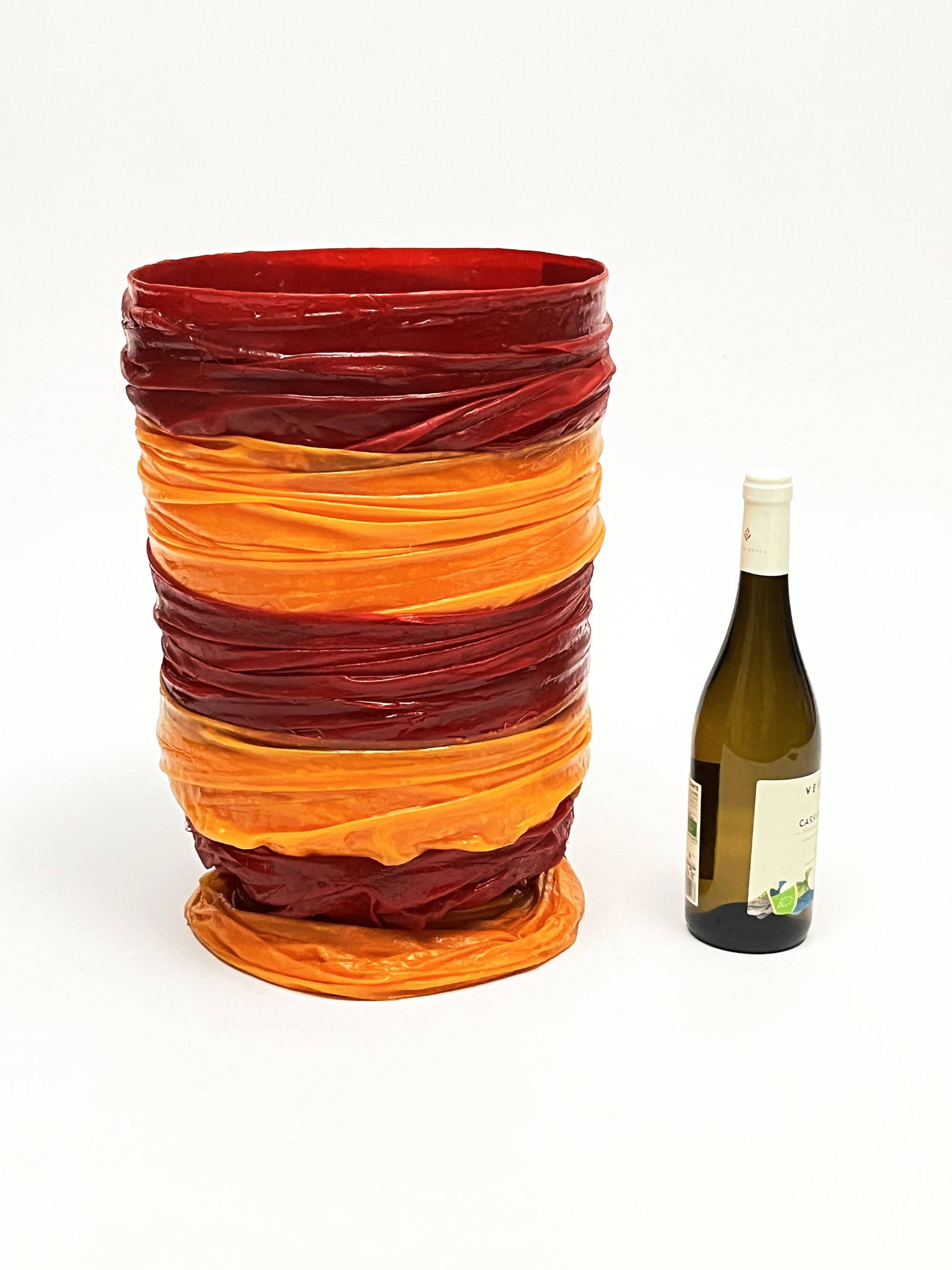 Vase rond Fare par Gaetano Pesce pour Meritalia "Edizioni del Pesce" 2010