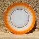 Grande assiette Tulipe orange 70’s