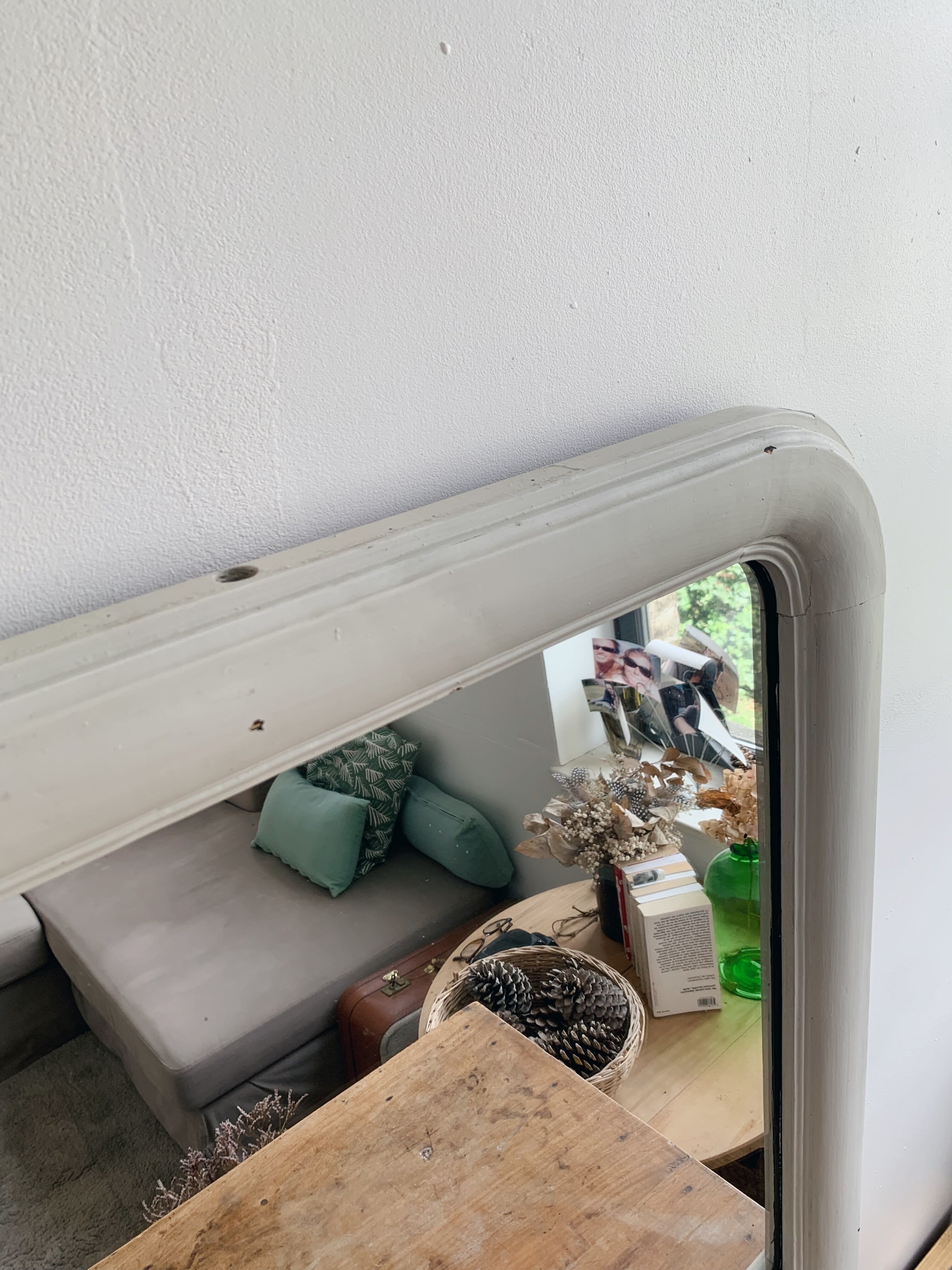 Horizontal Louis-Philippe mirror