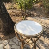 Bamboo coffee table 50s