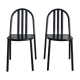 Paire de chaises Mallet Stevens