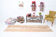 2x9 narrow vintage runner rug, 282x70cm