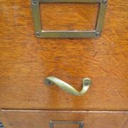 Meuble classeur a 4 tiroirs ancien en chêne