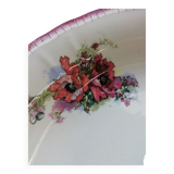 Plat terre de fer pavots