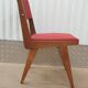 Ensemble de quatre chaises maurice pré 1950