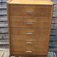 Commode scandinave en bois, années 60