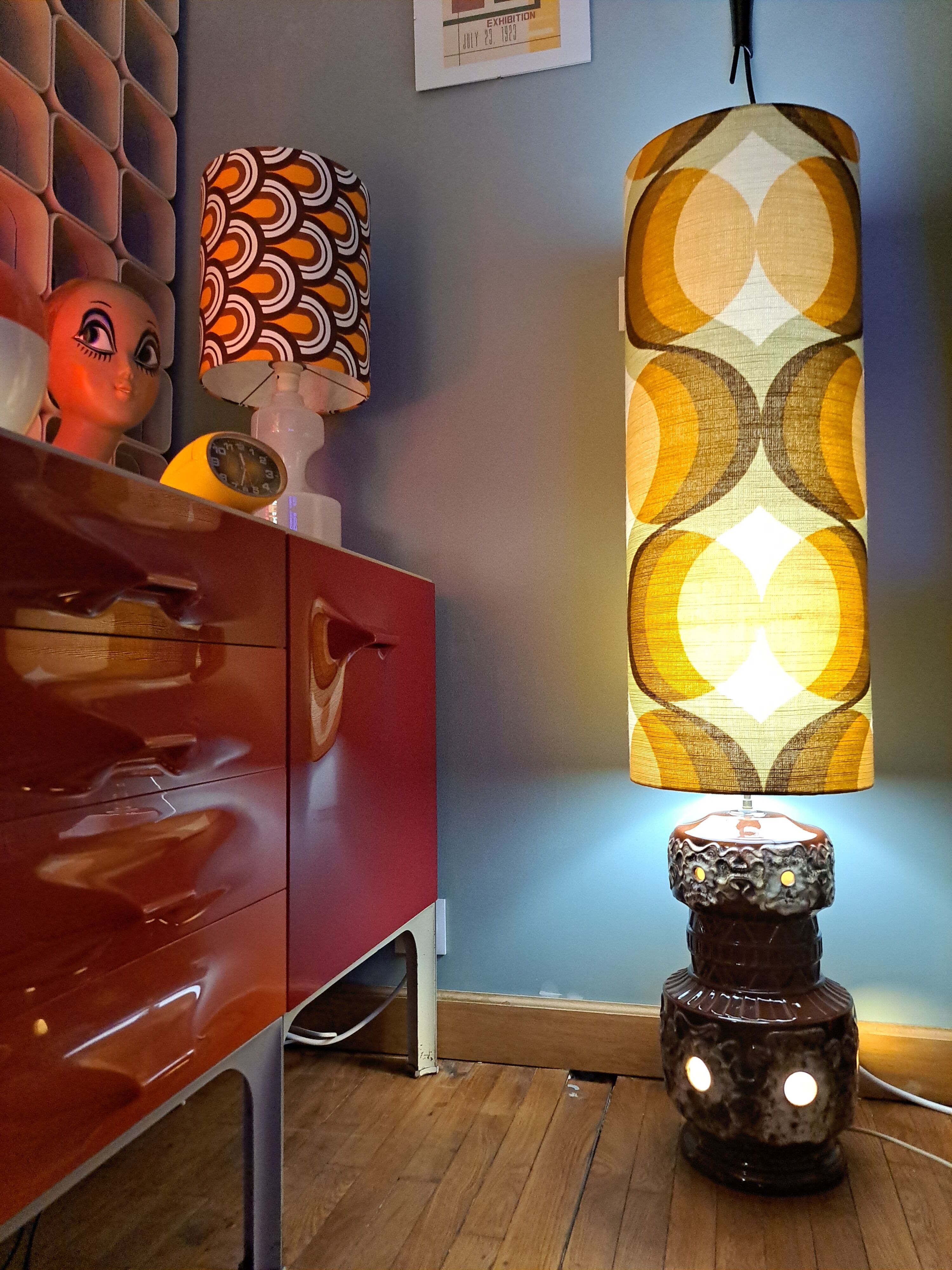 Vintage floor lamp 1970