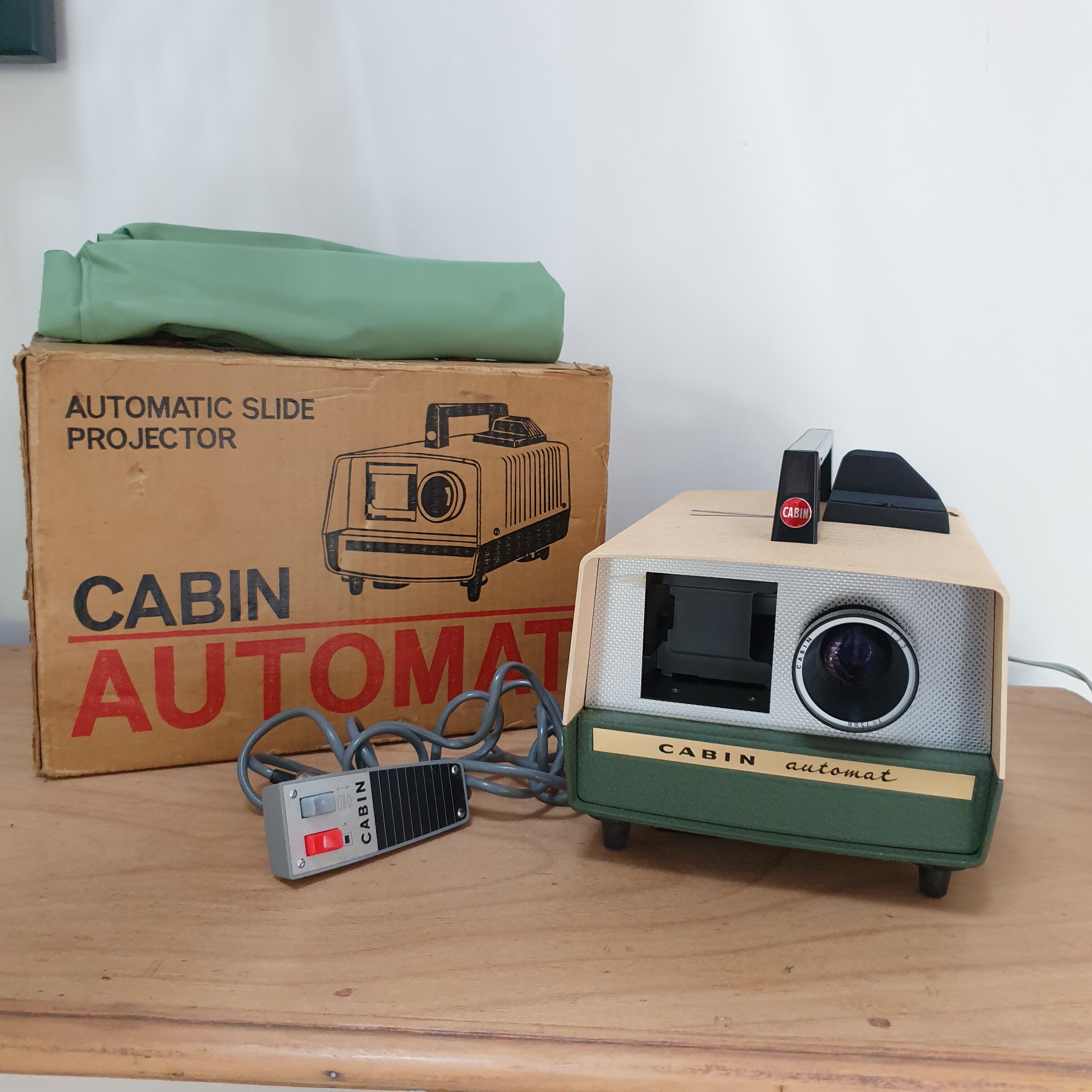 Vintage slide projector