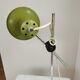 Vintage Olive Green Table Lamp, Adjustable Retro Desk Light