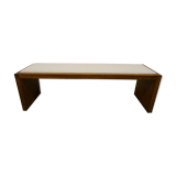 Art deco oak bench