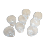 Cut glass shot glasses