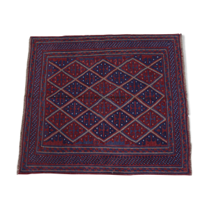 Tapis à franges gazak afghan à