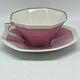 Coffee service and art deco cake