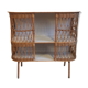 Buffet en rotin et bois