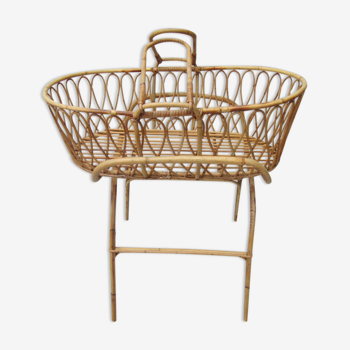 Bassinet for baby rattan