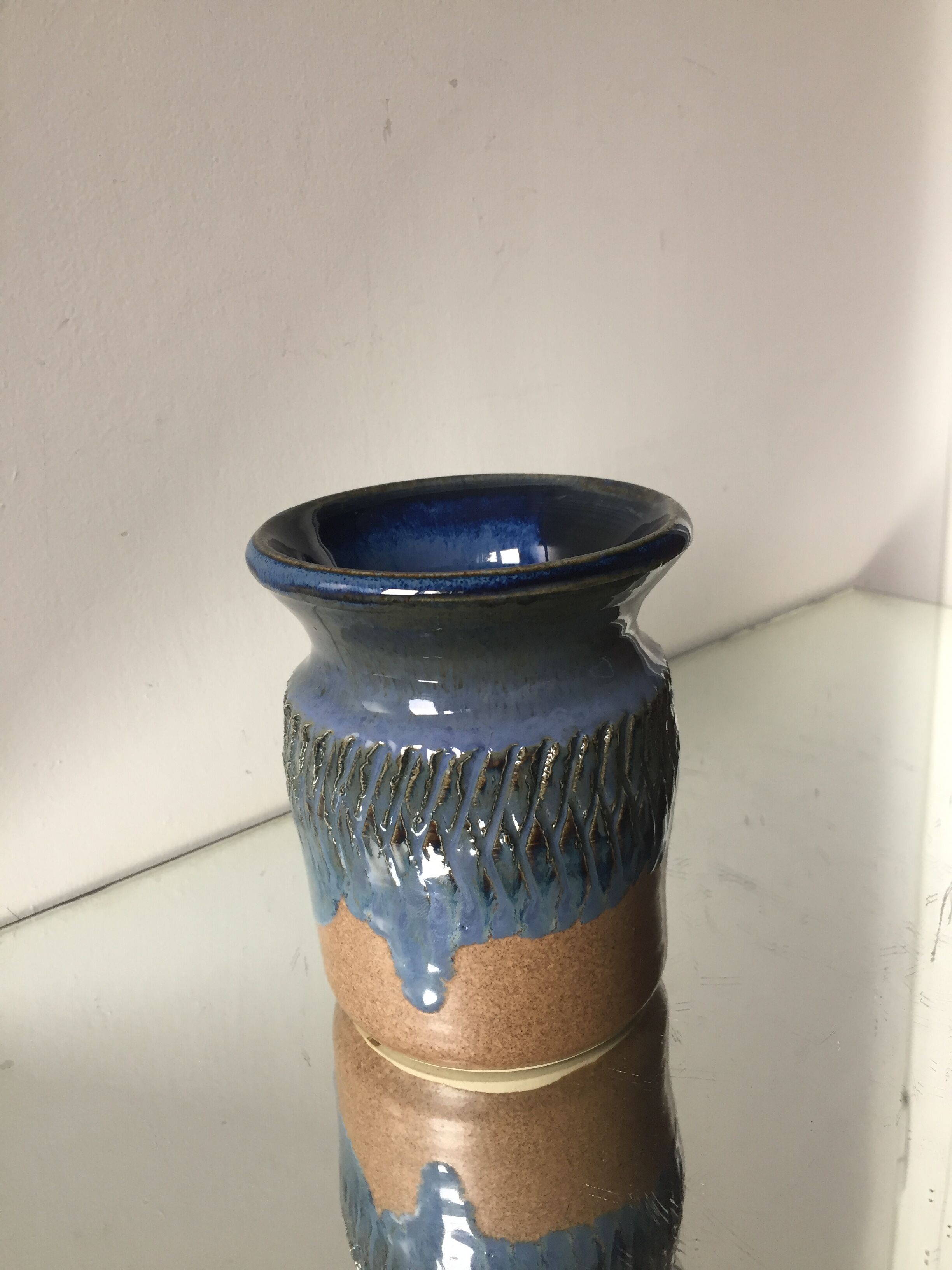 Stoneware Vase By Arne Måryd Signed Sweden Midcentury