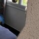 Vintage 1930 octagonal Art Deco bevelled mirror 1930 - 42 x 30 cm