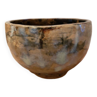 Glazed stoneware cup
