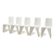 Set of 5 LRC Chairs by Architect Wiel Arets for Lensvelt Netherlands 2005