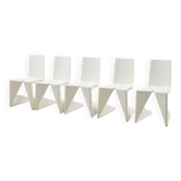 5 chaises LRC par Wiel Arets pour Lensvelt, Pays-Bas 2005