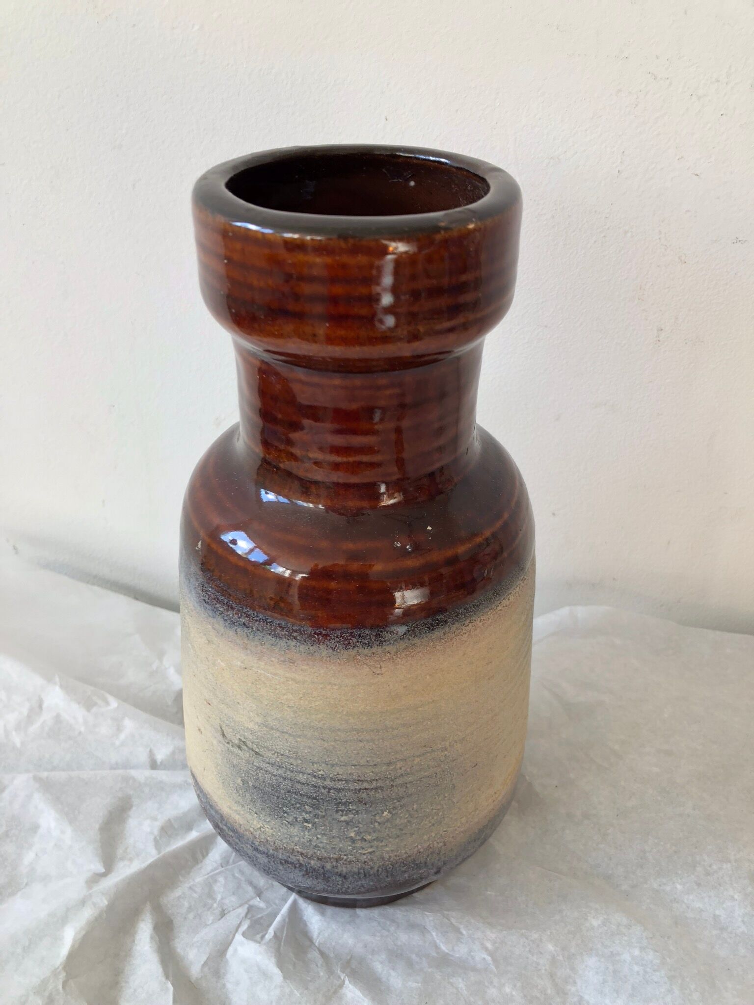 Vase ceramic vintage West Germany