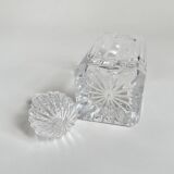 Thick glass whisky carafe