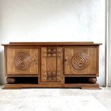 Art deco cabinet by charles dudouyt