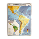 Carte scolaire vintage l'amérique latine eduscope
