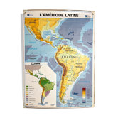 Vintage school map latin america eduscope