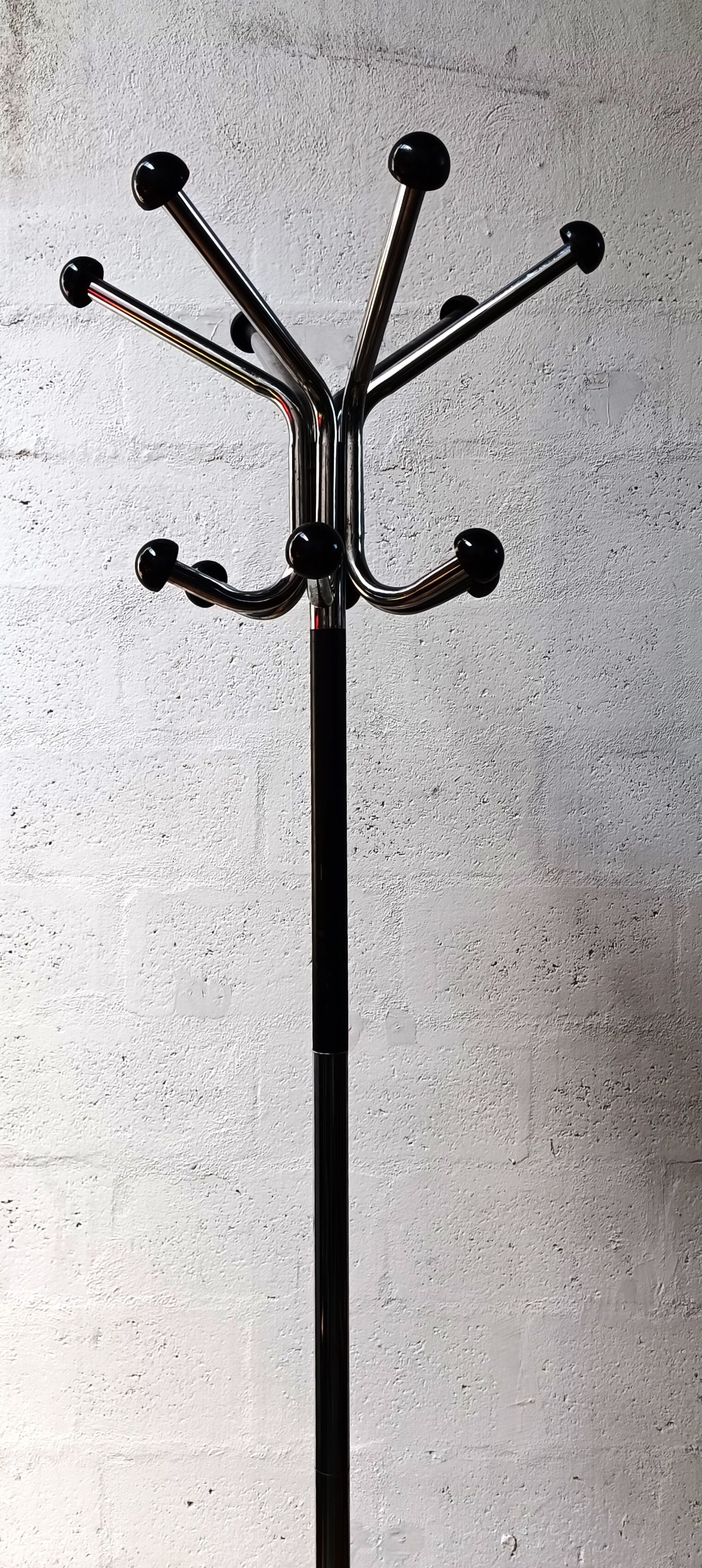 Vintage industrial coat rack