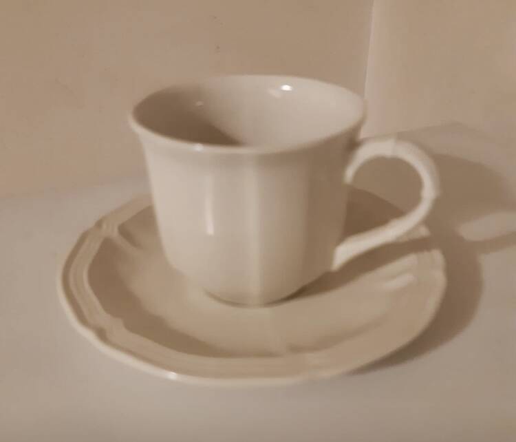 Villeroy&boch manoir pattern coffee cups