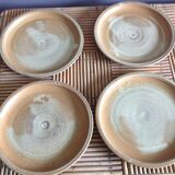 Set of 4 plates in sandis